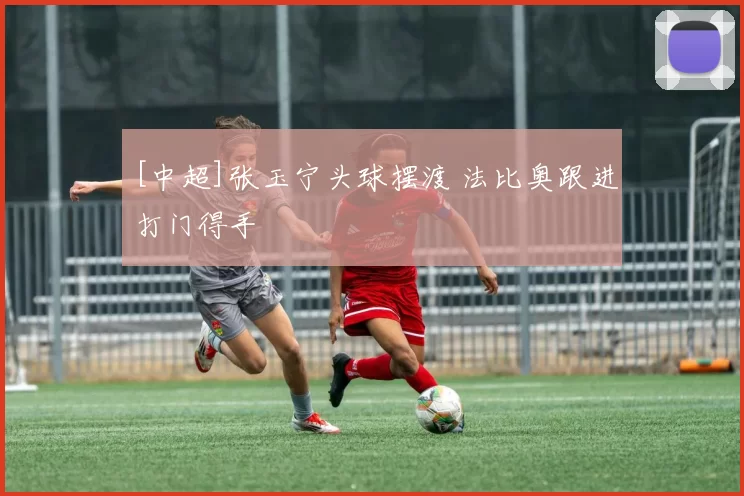 [中超]张玉宁头球摆渡 法比奥跟进打门得手